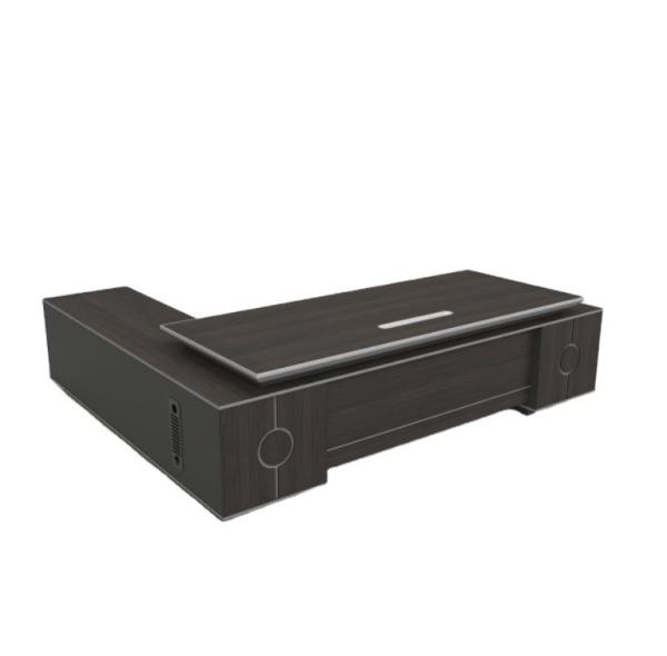 PAINT BAKING PROCESSWOOD GRAINHINCLINED TABLE EDGE Executive Desk for President