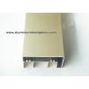 Buy cheap Anodised Gold Aluminum Extrusion Sliding Door Track / Channel from wholesalers
