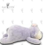 Whimsical Cartoon Stuffed Animals 56 X 37cm Purple Plush Monkey Toy