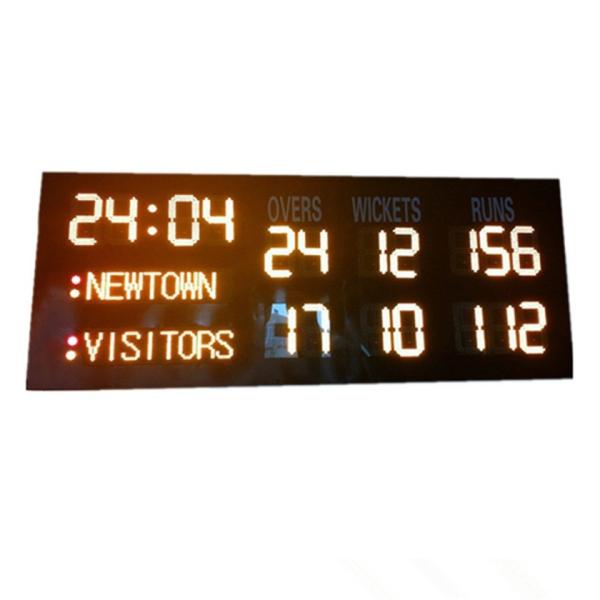 Buy cheap 6'' 150mm Digital Cricket Scoreboard Iron / Steel / Aluminum Frame Material from wholesalers