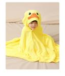Quick-Drying Children's Coral Velvet Bathrobe Suitable for Home in Autumn and