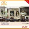 Buy cheap antique MDF golden Cheap mirrored glass queen bedroom furniture set from wholesalers