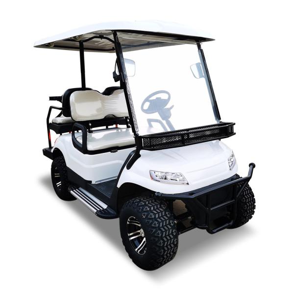 Buy cheap Modern Electric Golf Caddy Car 50mph Golf Cart 4 Person For Adults from wholesalers