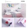 Buy cheap Romantic Heart-Shaped Self-Adhesive Wallpaper for Modern Cartoon Design Bedroom Waterproof from wholesalers