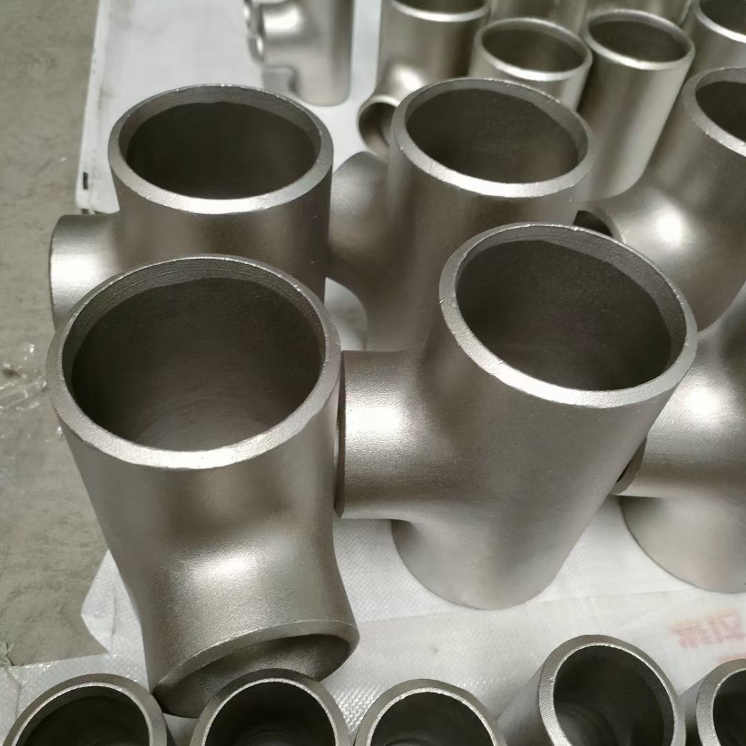 NXF Polished SCH 10-160 DN 15-1500 ASTM B581,ASTM B582,ASTM B619 Alloy G-35/UNS N06035 Butt Welding Straight Tee