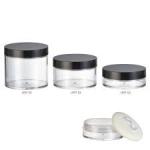 Round Plastic Cosmetic Jars 3g 5g 10g 30g 50g Empty Cosmetic Jars For Skincare