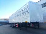 Heavy Duty 60t-70t Load Capacity Warehouse 4 Axle Fence Trailer Truck Semi