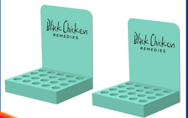 Buy cheap Green Recyclable Cosmetic POP Display OEM ODM Lipstick Counter Display from wholesalers