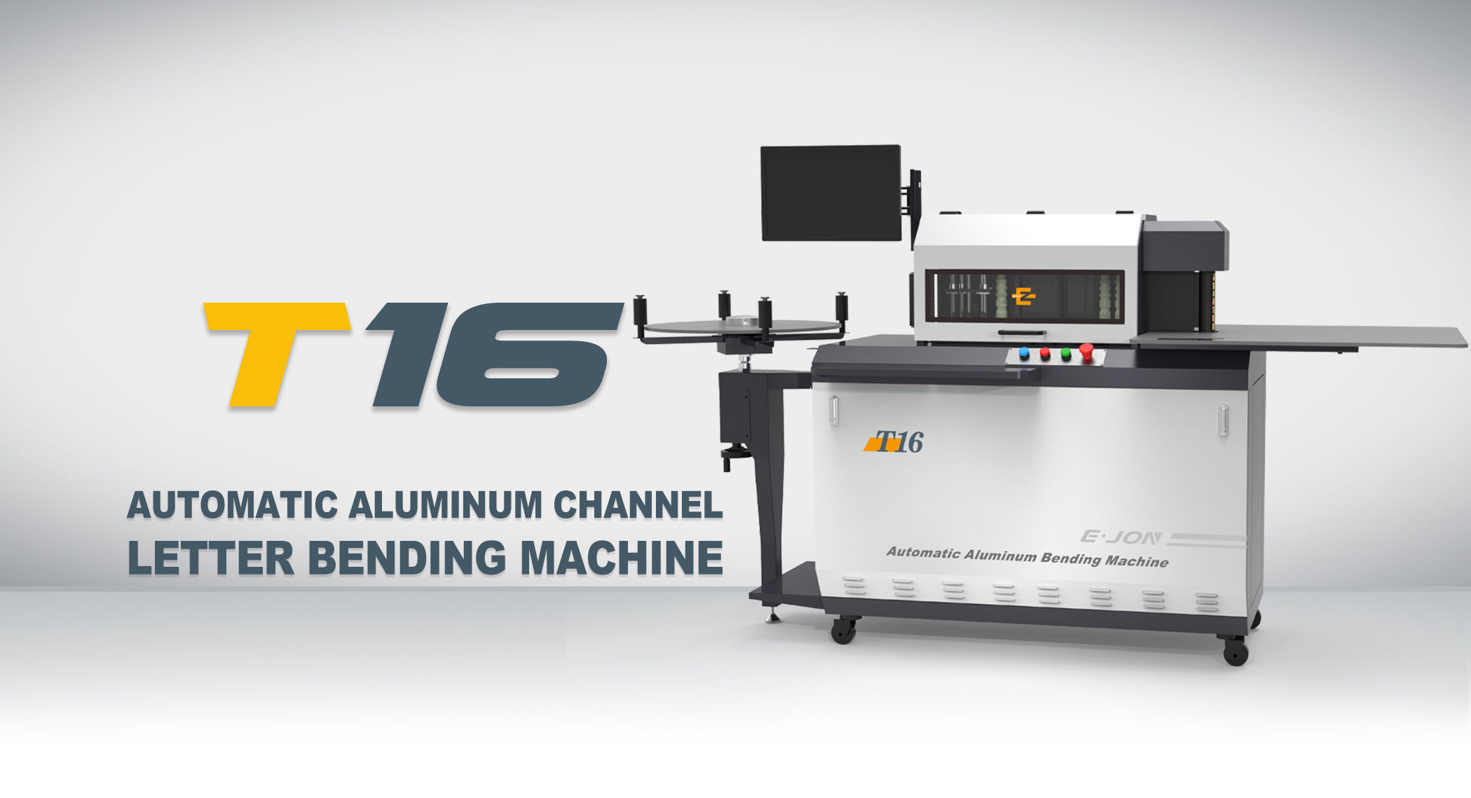 T16 Automatic Aluminum Profile 3D Sign Channel Letter Bending Machine
