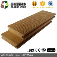 Buy cheap ECO Friendly Wood Plastic Composite Flooring 140 X 23mm Outdoor Plastic Wood product