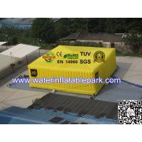 Buy cheap Yellow Festival Giant Inflatable Cube Tent , Inflatable Large Storage Tent product