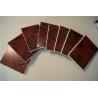 Buy cheap Square Structural Hardwood Plywood / Waterproof Shuttering Plywood Lightweight from wholesalers