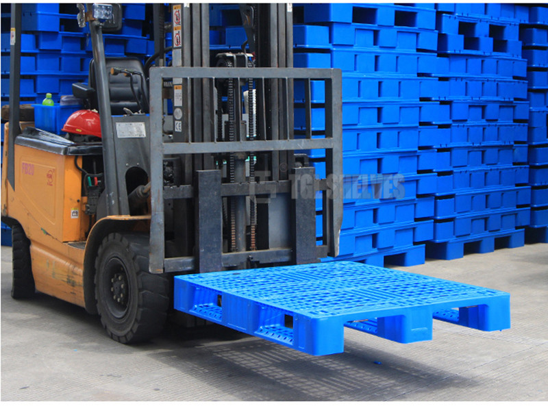 1200×800×145mm Plastic Euro Pallets Light Duty 5.5kg Weight CE Certificate
