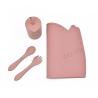 Buy cheap CE CPC Multicolor Silicone Dinner Plate Set BPA Free from wholesalers