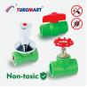 Buy cheap 20mm - 110mm PPR Valve Brass Concealed Stop Cock Valve Customized Color from wholesalers