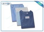 100% PP , SMS Non Woven Fabric Sterile Disposable Surgical Gown Sauna Dress