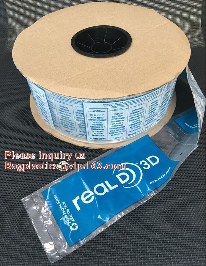 Auto Bags-White Opaque Front / Clear Back Bags for Autobag Machines,Preopened poly bag auto Bag on a roll,Accessories Pa