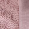 Buy cheap Pink Polyester Faux Fur Fabric Knitted 58 / 60 '' For Clothing Flower Rabbit from wholesalers