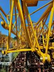 Used 20 Year Old W6013 Tower Crane Maximum Lifting Height 50-100m and Affordabil