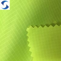 Buy cheap 58" 190T Ripstop Taffeta Fabric PU Coated For Lining product