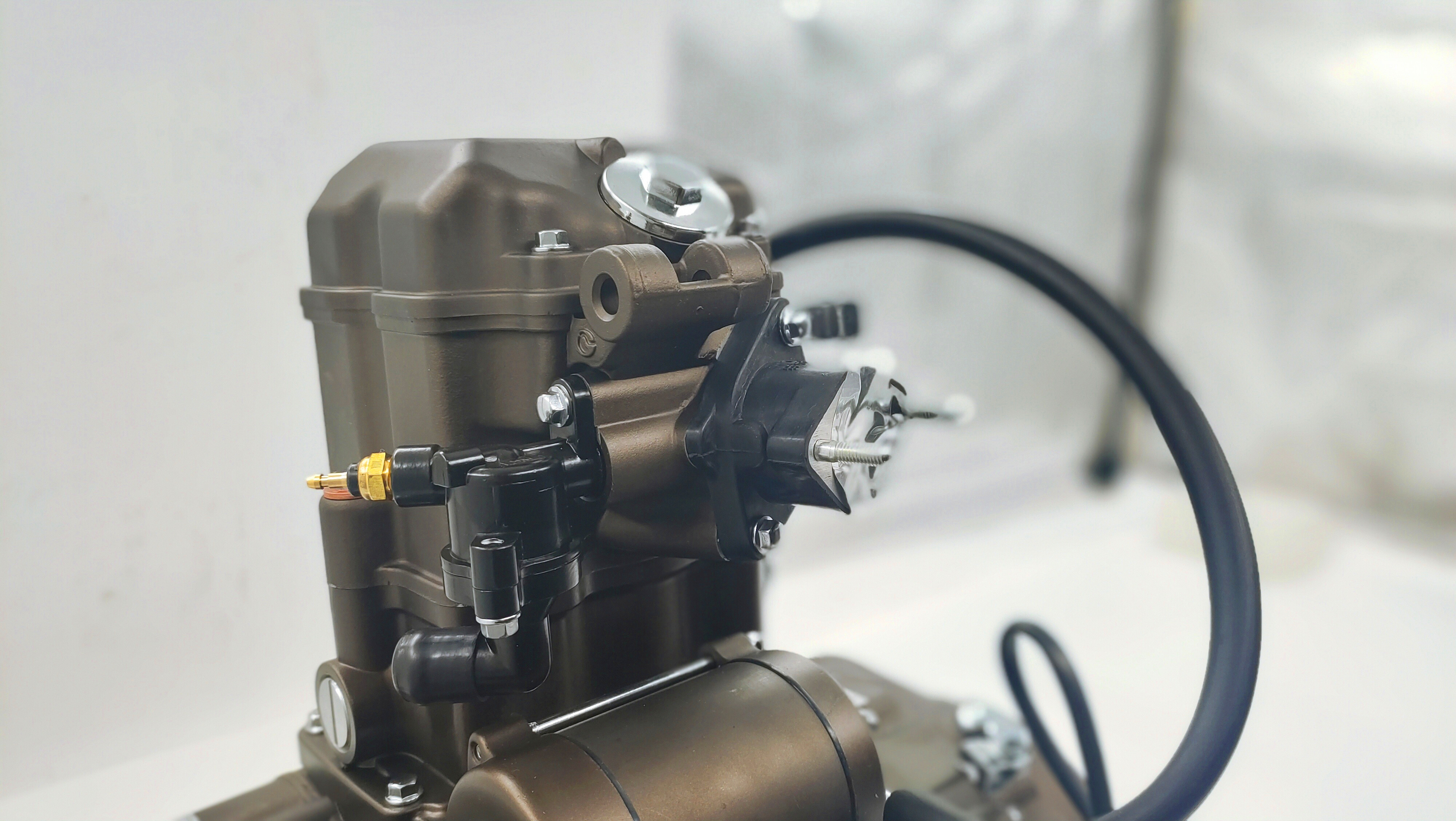 Single Cylinder Four Stroke DAYANG LIFAN Motorcycle Engine Assembly 150ml CDI Ignition