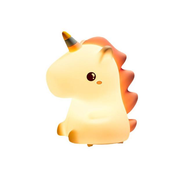 Buy cheap Rechargeable Silicone Night Lamp Unicorn Night Lights For Girls Bedroom Cute Childrens Silicone Night Lights from wholesalers