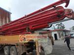 Max.Vertical Reach 56 Meter Used Pump Truck for Concrete Provide After-sales