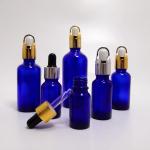 Matte Frosted Black Glass Essential Oil Dropper Bottle 50ml 100ml 120ml
