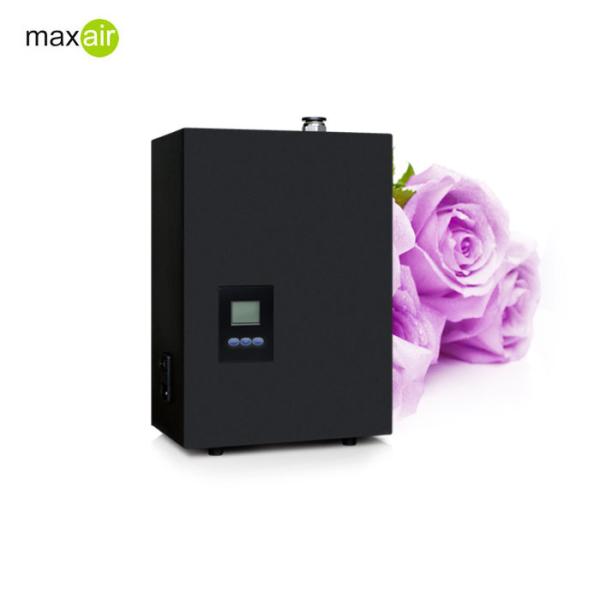 Black Metal 1000 Sqaure Feet HVAC Wall Mountable Scent Delivery System For Hotel