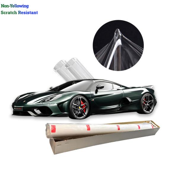 Buy cheap 10 Mil Heat Repair Transparent TPU Paint Protection Film High Gloss Invisible Cloth PPF Anti Scratch from wholesalers