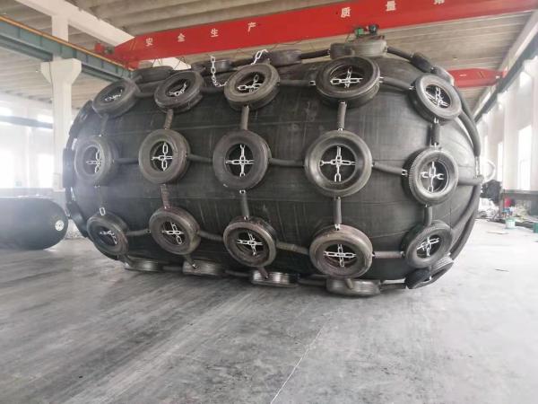 Buy cheap Yokohama Pneumatic Rubber Fender 3.3m X 6.5m With Aircraft Tyres from wholesalers