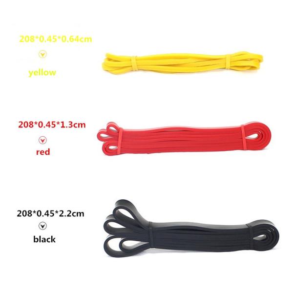 Latex 2.08m 35lb Heavy Ankle Tube Resistance Bands For Arms Legs Training