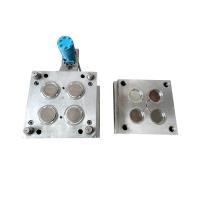 Buy cheap 500ml Crean Jar Injection Molding Cups 4cavity Custom Plastic Moulding product