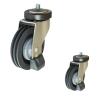 Buy cheap 70kg Loading 4 Inch Shopping Cart Wheels PU 100mm from wholesalers