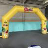 Buy cheap Colorful advertising arch inflatable full printing color gantry crane inflatable gate from wholesalers