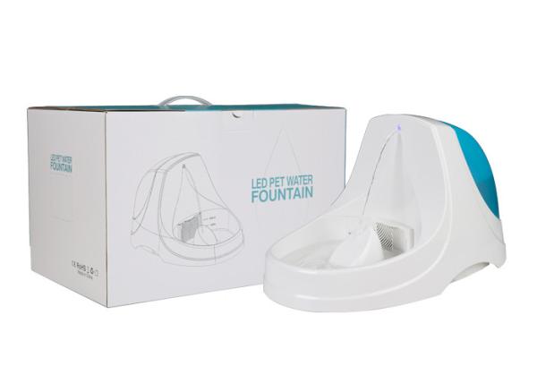 Buy cheap 1.5W 3.6 Liters Plastic ABS Dog Drinking Fountain Unique Ultra Quiet Design from wholesalers