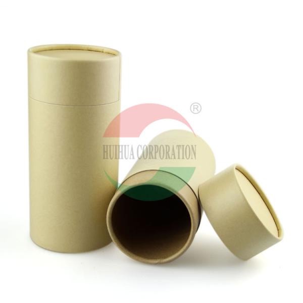 Buy cheap Eco - friendly Food Packaging Kraft Paper Tubes / Custom Postal Tubes from wholesalers