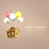 Buy cheap Balloon Fly House Color Nordic Simple Cartoon Children's Room Chandelier(WH-MA-169) from wholesalers