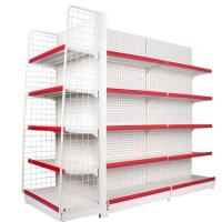 Buy cheap Beverage Display Racks Stand Canteen Convenience Store Single Sided Gondola product