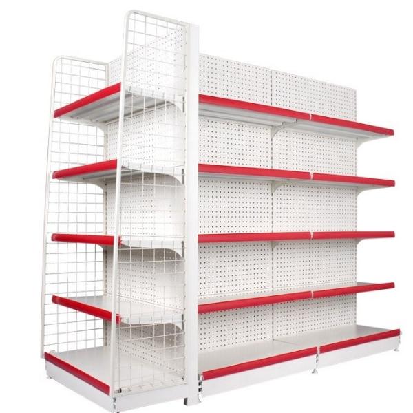 Beverage Display Racks Stand Canteen Convenience Store Single Sided Gondola