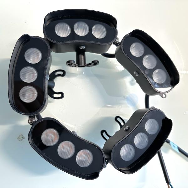 Buy cheap IP65 IP33 Linear LED Wall Washer Light Black Aluminum Profile 24V from wholesalers