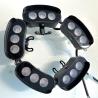 Buy cheap IP65 IP33 Linear LED Wall Washer Light Black Aluminum Profile 24V from wholesalers