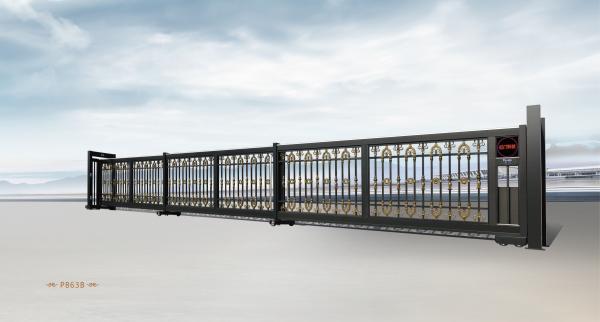 Buy cheap Electric Telescopic Automatic Cantilever Sliding Gates For Residential from wholesalers