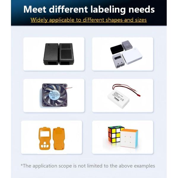 Labeling mechanism detailed view