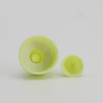 Plastic Light Green Packaging Bottle 24mm Flip Top Cap