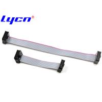 Buy cheap 2×5 Pin 2.54mm Pitch Flat Ribbon Cable Double Row Assembly IDC Insulation product