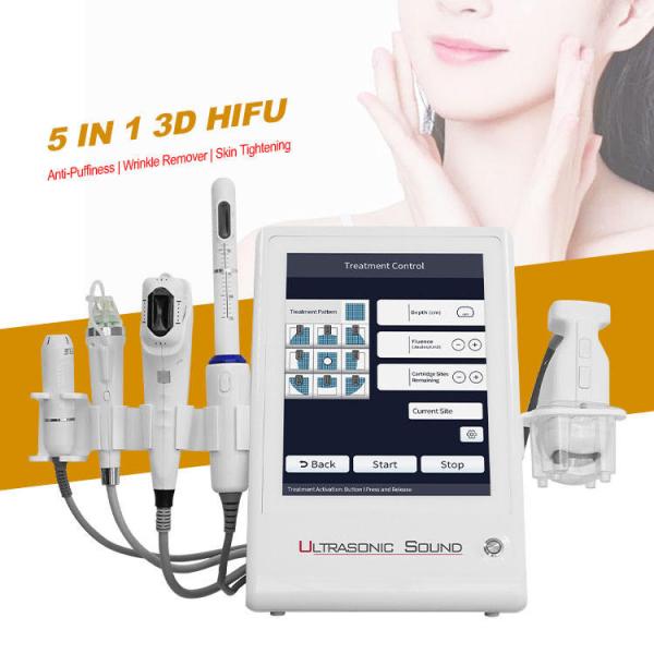 Buy cheap 5 in 1 HIFU Micro Needle RF Machine for Wrinkle Remove Face Lifting Body Slimming from wholesalers