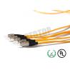 Buy cheap 5m Simplex Fiber Optic Patch Cord Pvc Jacket Low Excess Loss , Corning G657A from wholesalers