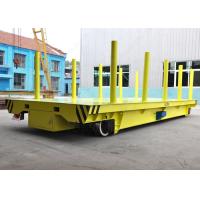 Buy cheap 10t plastic coils handling railway mounted rail transfer cart with coloums production line product