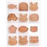 Buy cheap Cartoon Wooden Serving Plates Children Food Supplement Divided Dinner Plate from wholesalers